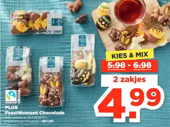 PLUS PLUS FeestMoment Chocolade aanbieding