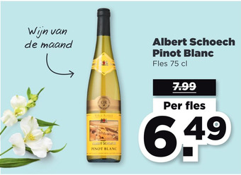 PLUS Albert Schoech Pinot Blanc aanbieding