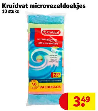 Kruidvat Kruidvat microvezeldoekjes aanbieding