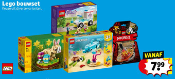 Kruidvat Lego bouwset aanbieding