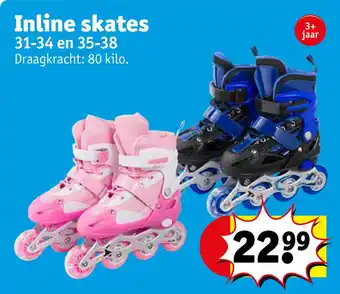 Kruidvat Inline skates aanbieding