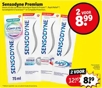 Kruidvat Sensodyne Premium aanbieding