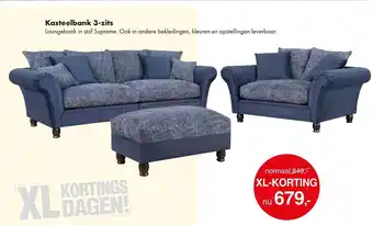 Woonsquare Kastelbank 3-sitz aanbieding