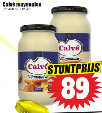 Dirk Calve mayonaise 450ml aanbieding