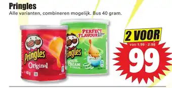 Dirk Pringles 40g aanbieding