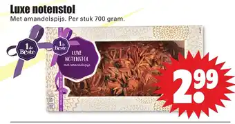 Dirk Luxe notenstol 700g aanbieding