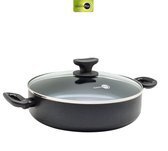 Bol.com Greenpan Torino Keramische Hapjespan - 28 cm - met glazen deksel aanbieding