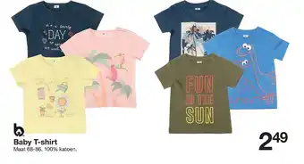 Zeeman Baby T-shirt aanbieding