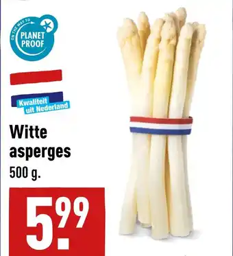 ALDI Witte asperges aanbieding