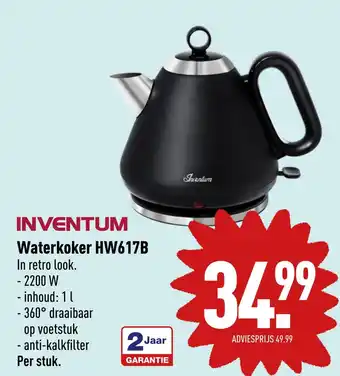 ALDI Inventum Waterkoker HW617B aanbieding