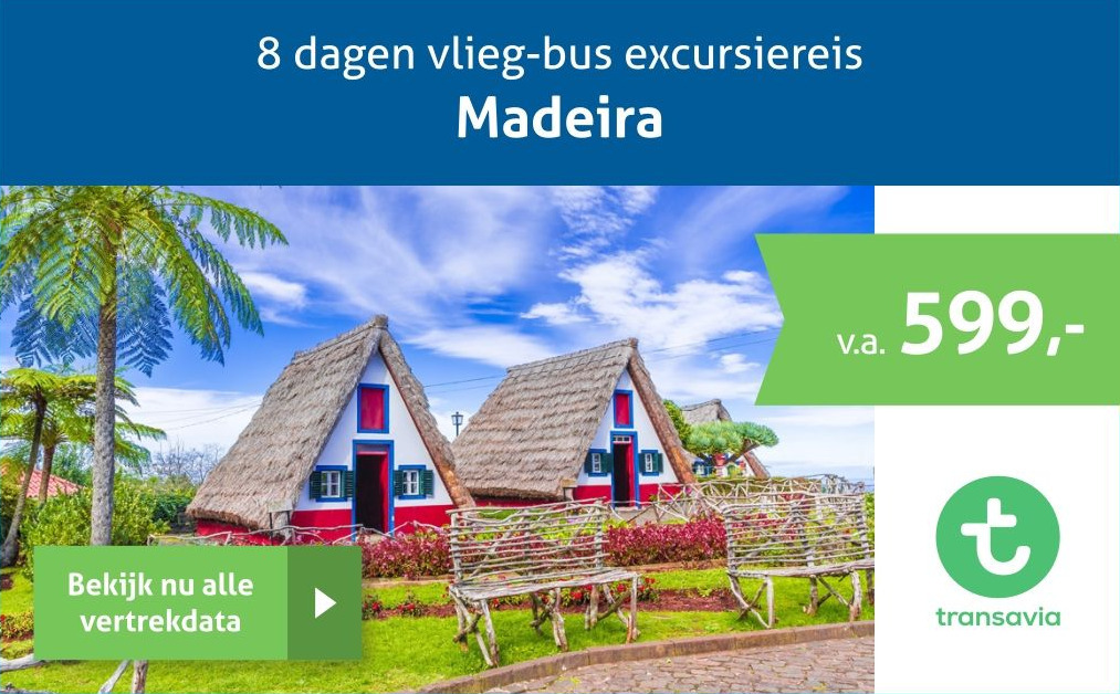 8 Dagen Vlieg-bus Excursiereis Madeira Aanbieding Bij Bolderman ...