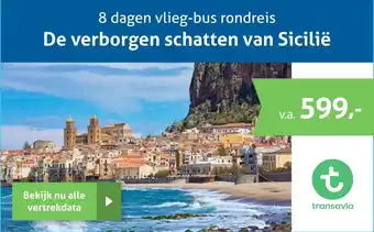 Bolderman Excursiereizen 8 dagen vlieg-bus rondreis De verborgen schatten van Sicilië aanbieding