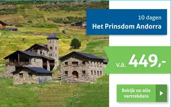 Bolderman Excursiereizen 10 dagen Het Prinsdom Andorra aanbieding