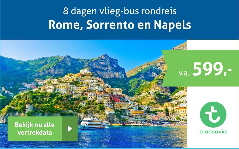 8 Dagen Vlieg-bus Rondreis Rome, Sorrento En Napels Aanbieding Bij ...