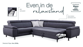 IN.HOUSE Hoekbank Rigas aanbieding