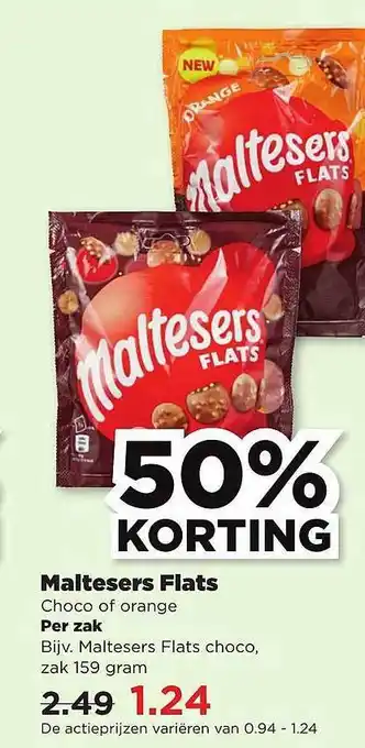 PLUS Maltesers Flats 50% Korting aanbieding