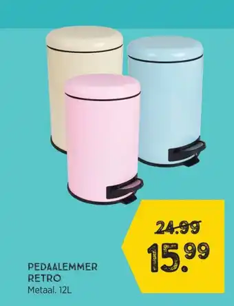 Xenos Pedaalemmer Retro 12 L aanbieding