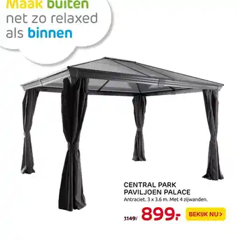 Praxis Central Park Paviljoen Palace aanbieding