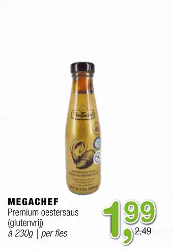 Amazing Oriëntal MEGACHEF Premium oestersaus 230g aanbieding