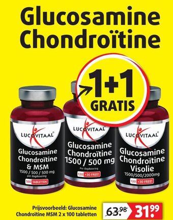 Lucovitaal Lucovitaal Glucosamine chondroitine aanbieding