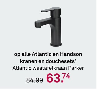 Karwei Atlantic wastafelkraan Parker aanbieding