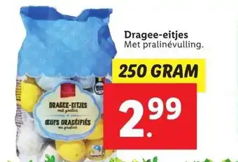 Lidl Dragee-eitjes aanbieding