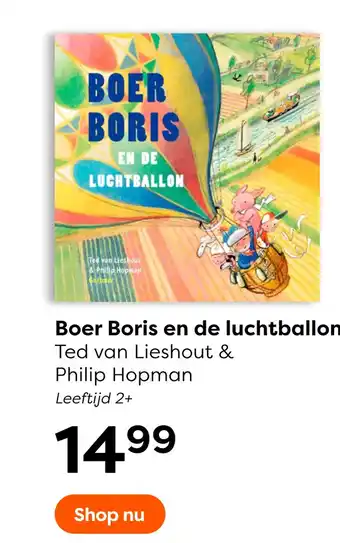 The Read Shop Boer Boris en de luchtballon aanbieding