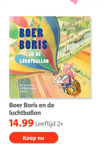 Bruna Boer Boris en de luchtballon aanbieding