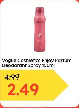 Ochama Vogue Cosmetics Enjoy Parfum Deodorant Spray 150ml aanbieding