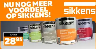 De voordeelmarkt NU NOG MEER VOORDEEL OP SIKKENS! aanbieding