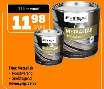 De voordeelmarkt Fltex Metaallak aanbieding