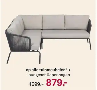 Karwei op alle tuinmeubelen' : Loungeset Kopenhagen aanbieding