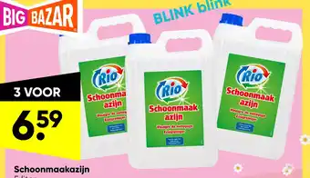 Big Bazar Rio Schoonmaakazijn 5 liter aanbieding