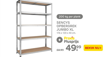 Praxis Sencys Opbergrek Jumbo XL aanbieding