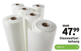 GAMMA Glasweefselbehang aanbieding