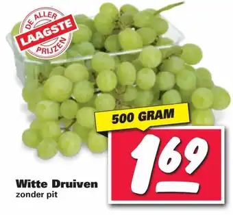 Nettorama Witte Druiven 500g aanbieding