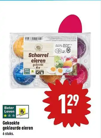 ALDI Gekookte Gekleurde Eieren aanbieding