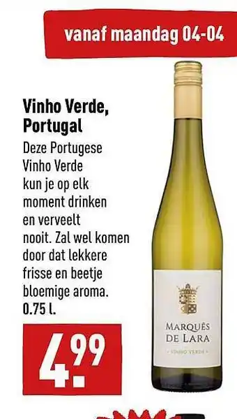 ALDI Vinho Verde, Portugal aanbieding