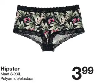 Zeeman Hipster S-XXL aanbieding