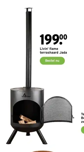 GAMMA Livin' flame terrashaard Jada aanbieding