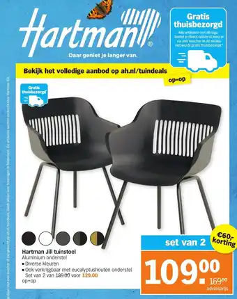 Albert Heijn Hartman jill tuinstoel aanbieding
