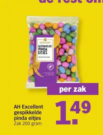 Albert Heijn Ah excellent gespikkelde pinda eitjes 200 gram aanbieding