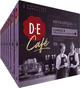 Amazon Douwe Egberts D.E Café Lungo 8 Koffiecups, (200 Lungo Koffie Capsules, Geschikt Voor Ne... aanbieding