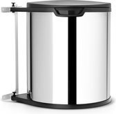 Bol.com Brabantia Built-in-Bin Prullenbak - 15 l - Brilliant Steel aanbieding