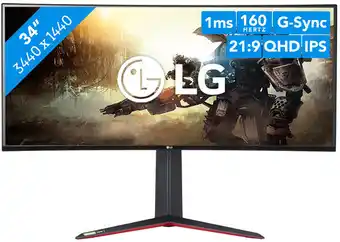 Coolblue LG UltraGear 34GN850 aanbieding