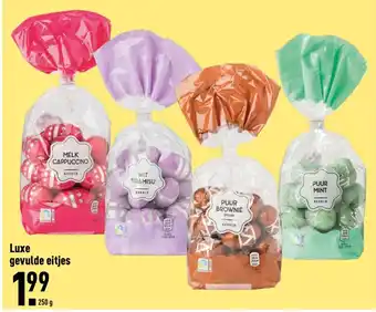 ALDI Luxe gevulde eitjes 250g aanbieding