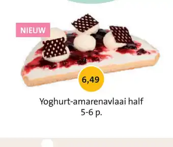 Jumbo Yoghurt-amarenavlaai half 5-6 p. aanbieding