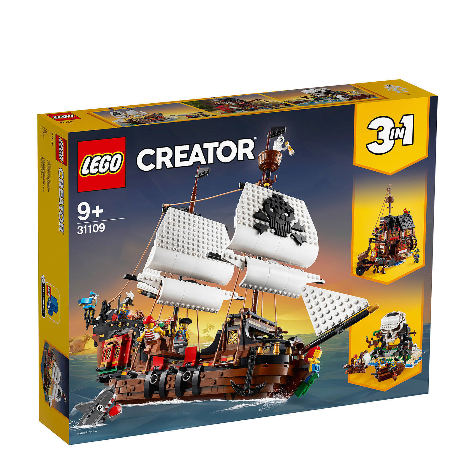 LEGO Creator LEGO CreatorPirates' Inn 31109 aanbieding bij Wehkamp