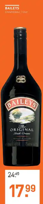 Gall & Gall Baileys 100CL Overig 1liter aanbieding