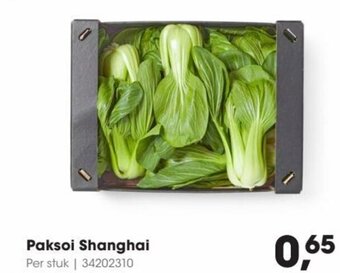 HANOS Paksoi shanghai aanbieding